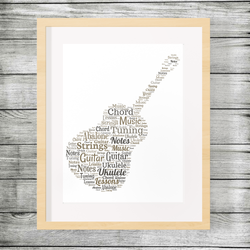 Personalised Typography, Prints - Show It With Words