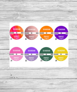 Personalised LP Record Song Lyrics Word Art Print