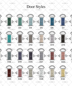 Personalised New Home Door Word Art Print