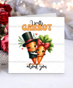 Cute Food Personalised Valentine's Day Cards