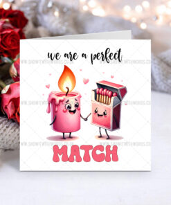 Cute Food Personalised Valentine's Day Cards