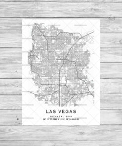 Country City Map Poster Print Frame or Instant Digital Download