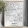 Country City Map Poster Print Frame or Instant Digital Download