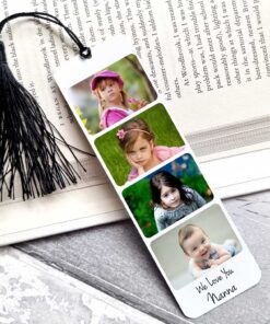 Personalised Metal Bookmark with Photos