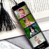 Personalised Filmstrip Metal Bookmark with Photos