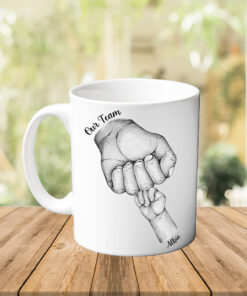 Personalised World's Best Dad Ceramic Mug & Coaster