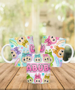 Labubu Style Cartoon Coffee Mug – 11oz Cute Monster Cup