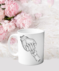 Personalised World's Best Mum Ceramic Mug & Coaster