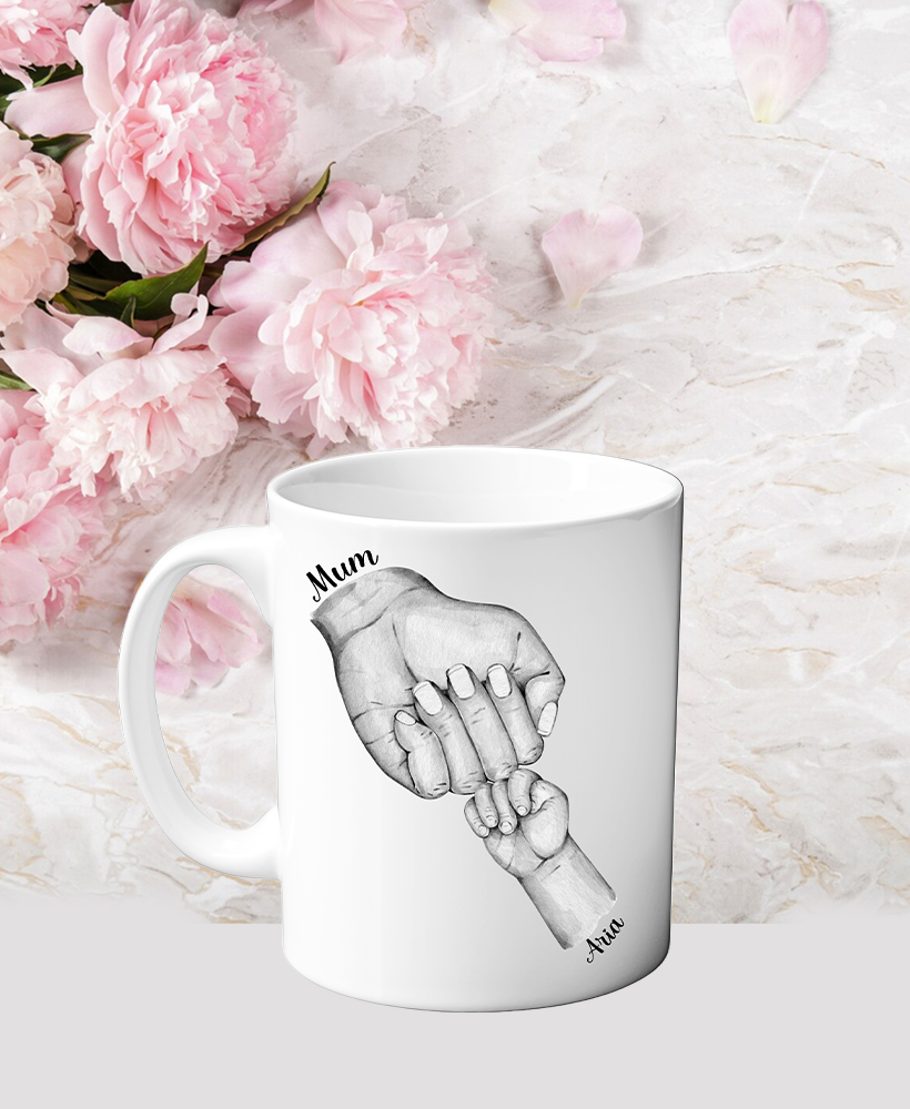 Personalised World's Best Mum Ceramic Mug & Coaster
