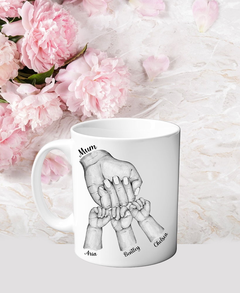 Personalised World's Best Mum Ceramic Mug & Coaster