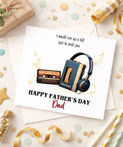 Stranger Things Inspired Father's Day Greetings Card