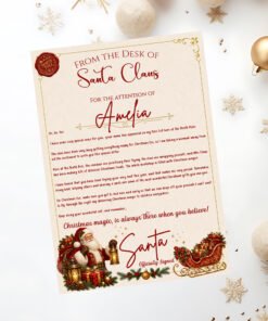 Letter from Santa Personalised with your Name